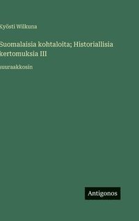bokomslag Suomalaisia kohtaloita; Historiallisia kertomuksia III: suuraakkosin