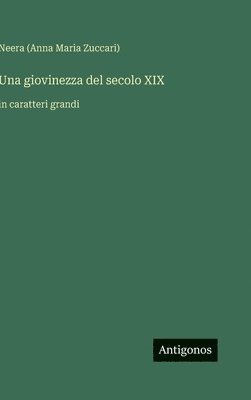 bokomslag Una giovinezza del secolo XIX:in caratteri grandi