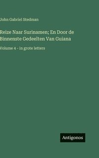 bokomslag Reize Naar Surinamen; En Door de Binnenste Gedeelten Van Guiana