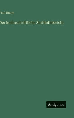 bokomslag keilinschriftliche Sintfluthbericht