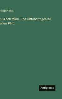 bokomslag Aus den März- und Oktobertagen zu Wien 1848