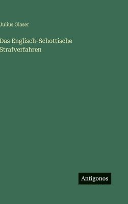 bokomslag Englisch-Schottische Strafverfahren