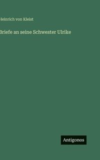 bokomslag Briefe an seine Schwester Ulrike