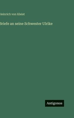 bokomslag Briefe an seine Schwester Ulrike