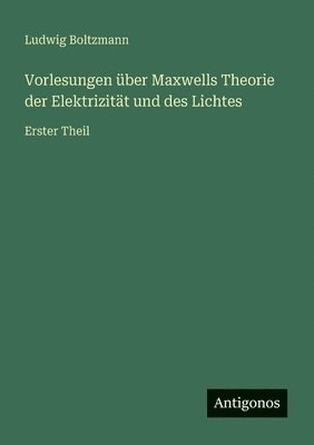 bokomslag Vorlesungen über Maxwells Theorie der Elektrizität und des Lichtes