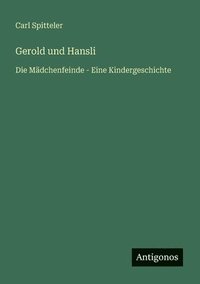 bokomslag Gerold und Hansli