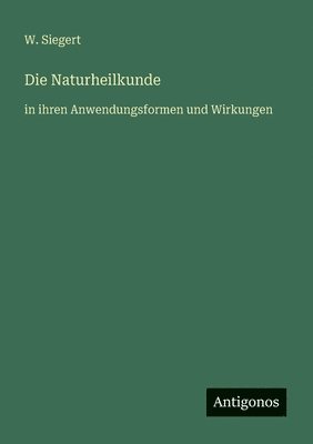 bokomslag Naturheilkunde