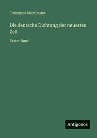 bokomslag deutsche Dichtung der neuesten Zeit
