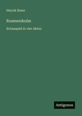 bokomslag Rosmersholm