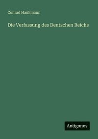 bokomslag Verfassung des Deutschen Reichs