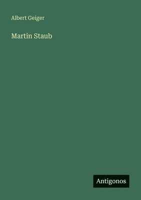 bokomslag Martin Staub