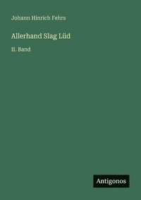 bokomslag Allerhand Slag Lüd
