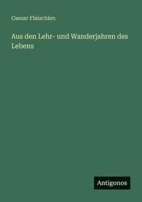 bokomslag Aus den Lehr- und Wanderjahren des Lebens