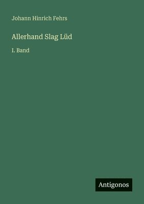 bokomslag Allerhand Slag Lüd