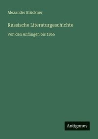 bokomslag Russische Literaturgeschichte