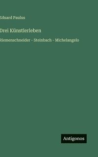 bokomslag Drei Künstlerleben:Riemenschneider - Steinbach - Michelangelo