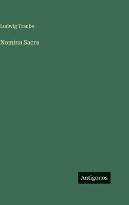bokomslag Nomina Sacra
