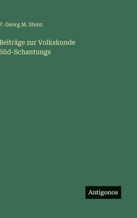 bokomslag Beiträge zur Volkskunde Süd-Schantungs