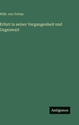 bokomslag Erfurt in seiner Vergangenheit und Gegenwart