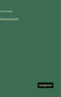 bokomslag Heimatpolitik
