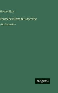 bokomslag Deutsche Bühnenaussprache
