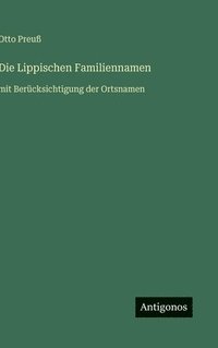 bokomslag Lippischen Familiennamen