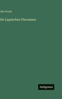 bokomslag Lippischen Flurnamen