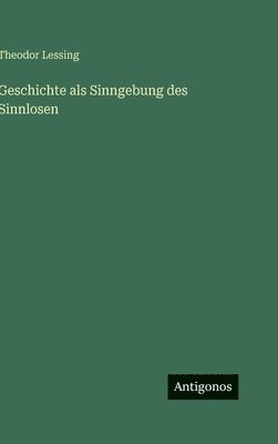 bokomslag Geschichte als Sinngebung des Sinnlosen