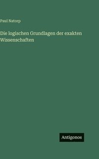 bokomslag logischen Grundlagen der exakten Wissenschaften