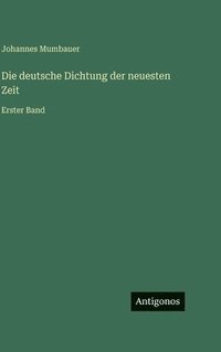 bokomslag deutsche Dichtung der neuesten Zeit