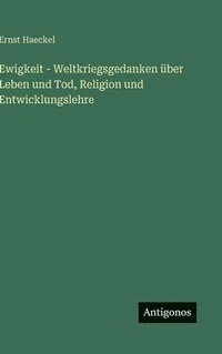 bokomslag Ewigkeit - Weltkriegsgedanken über Leben und Tod, Religion und Entwicklungslehre