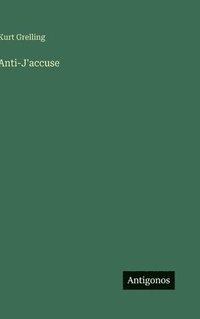 bokomslag Anti-J'accuse
