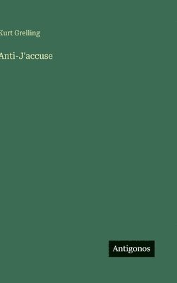 bokomslag Anti-J'accuse
