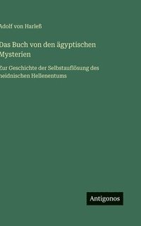 bokomslag Buch von den ägyptischen Mysterien