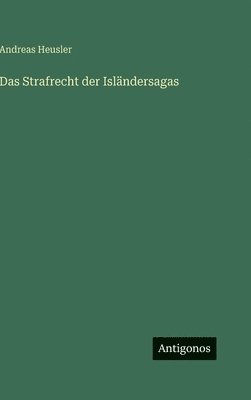 bokomslag Strafrecht der Isländersagas