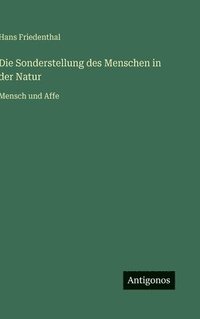 bokomslag Sonderstellung des Menschen in der Natur