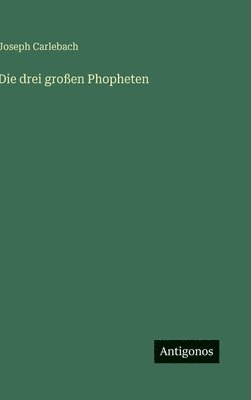 bokomslag Die drei großen Phopheten