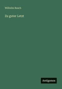 bokomslag Zu guter Letzt