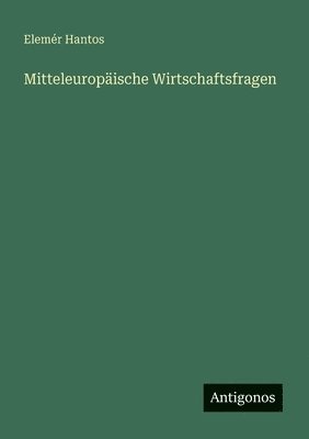 bokomslag Mitteleuropäische Wirtschaftsfragen