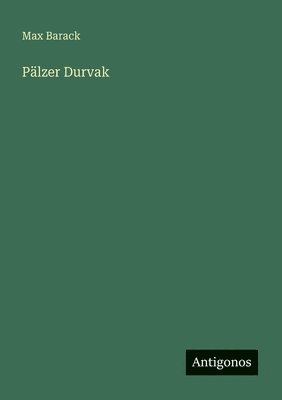 bokomslag Pälzer Durvak