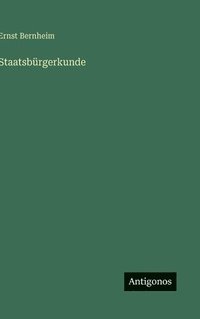bokomslag Staatsbürgerkunde