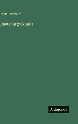 bokomslag Staatsbürgerkunde