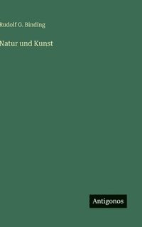 bokomslag Natur und Kunst