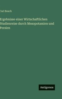 bokomslag Ergebnisse einer Wirtschaftlichen Studienreise durch Mesopotamien und Persien