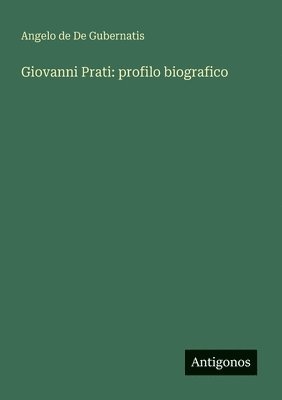 bokomslag Giovanni Prati