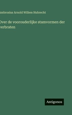 bokomslag Over de voorouderlijke stamvormen der verbraten