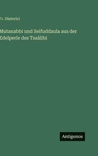 bokomslag Mutanabbi und Seifuddaula aus der Edelperle des Tsaâlibi