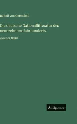 bokomslag deutsche Nationallitteratur des neunzehnten Jahrhunderts