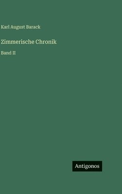 bokomslag Zimmerische Chronik