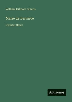 bokomslag Marie de Bernière